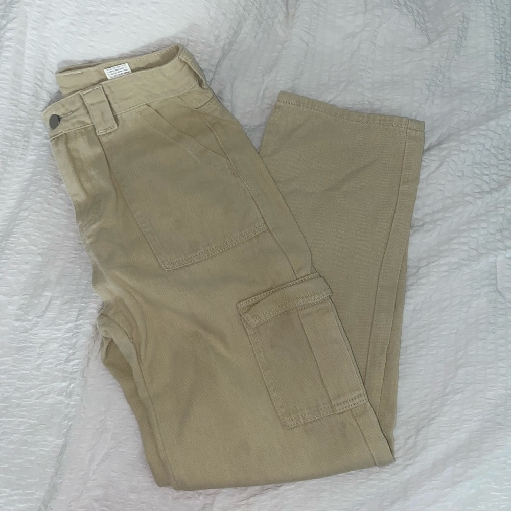 Tan cargo jeans